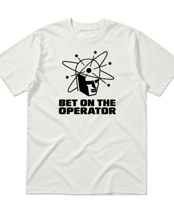 Bet On The Operator Classic White Tee