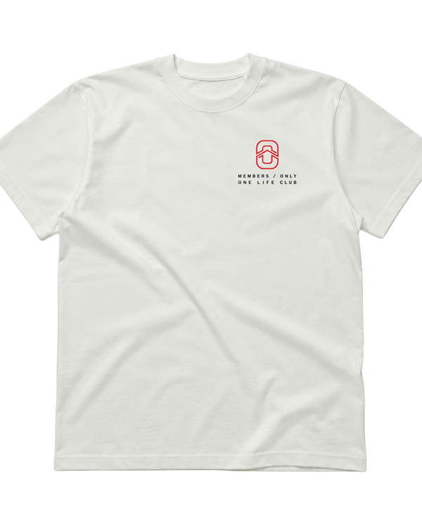 Move First Classic White Tee