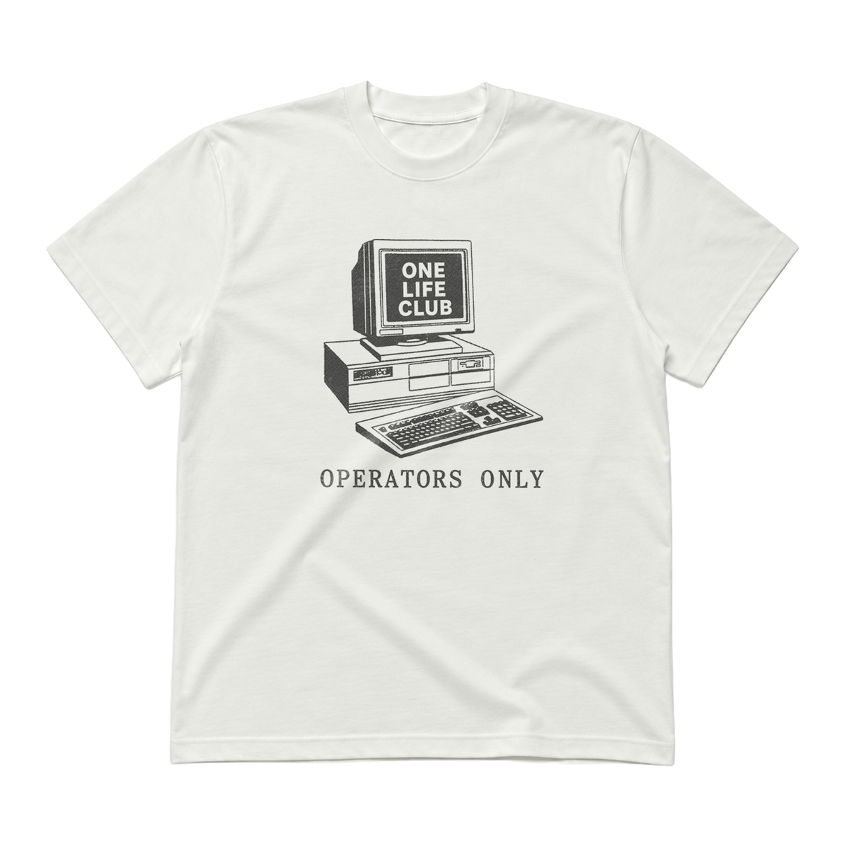 Operators Only Classic White Tee